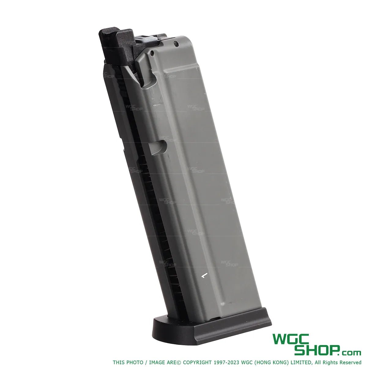 Left view of STARK ARMS MP443 22Rds Gas Airsoft Magazine