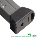 Bottom close-up view of STARK ARMS MP443 26Rds Extend Gas Airsoft Magazine
