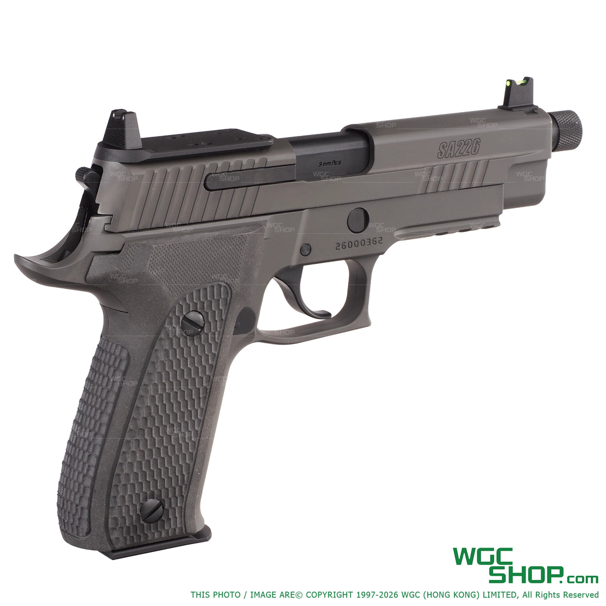 STARK-ARMS SA 226T GBB Airsoft SA3-SA226T-GY01 - WGC Shop
