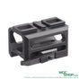 Black metal Task Force 39mm Acro Skeleton QD mount for tactical optics on white background