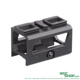 Task Force 39mm ACRO Skeleton QD mount in black metal for firearm optics