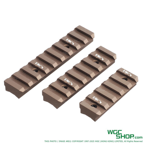 TASK FORCE Hkey Mod Picatinny Rail ( Tan - 54mm / 74mm / 94mm )-