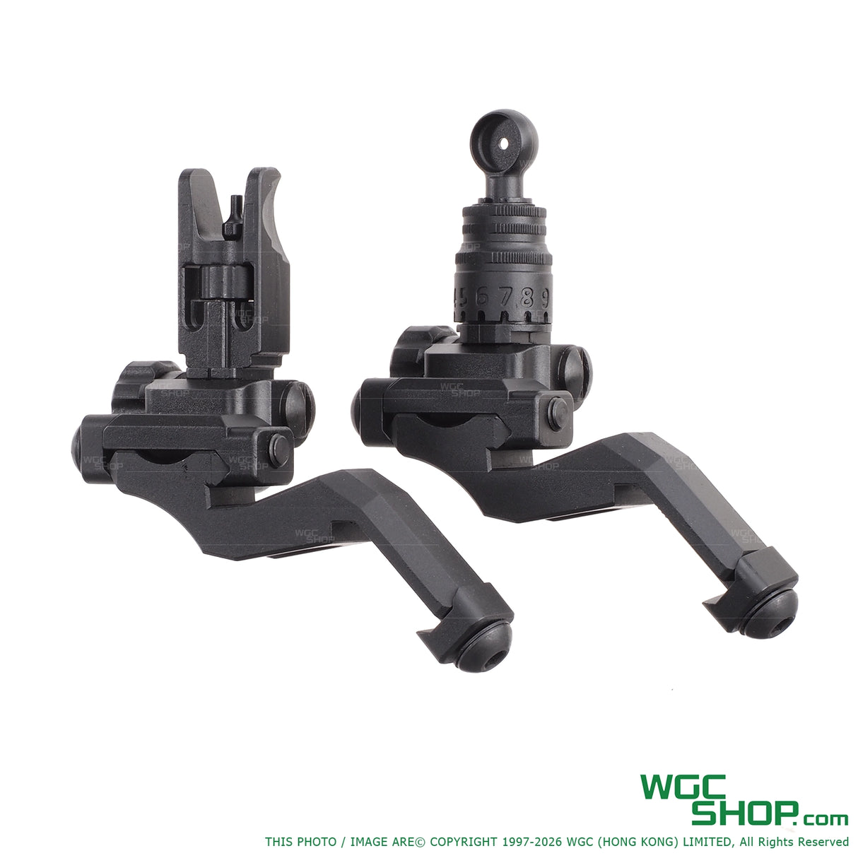 TASK FORCE Offset Folding Sight Set TF-MXF_SIT-BK - WGC Shop