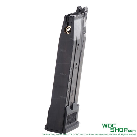 Tokyo Marui P320 32-round long gas airsoft magazine black metal with markings