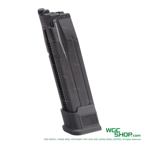 Left view of TOKYO MARUI P320 32 rounds gas airsoft magazine