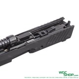 Nozzle close-up of TOKYO MARUI P320 full size GBB airsoft