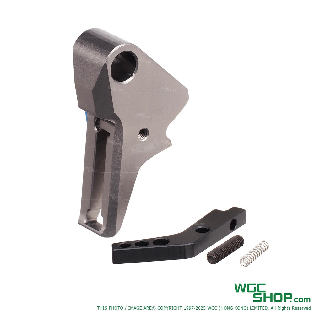 TOP SHOOTER W - Style CNC Aluminum Trigger for UMAREX / VFC PDP GBB ( TYPE B ) Grey TOP-PDP-006G - WGC Shop