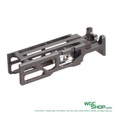 TTI CNC lightweight blowback housing for WE G17 G19 GBB airsoft pistols in gunmetal gray
