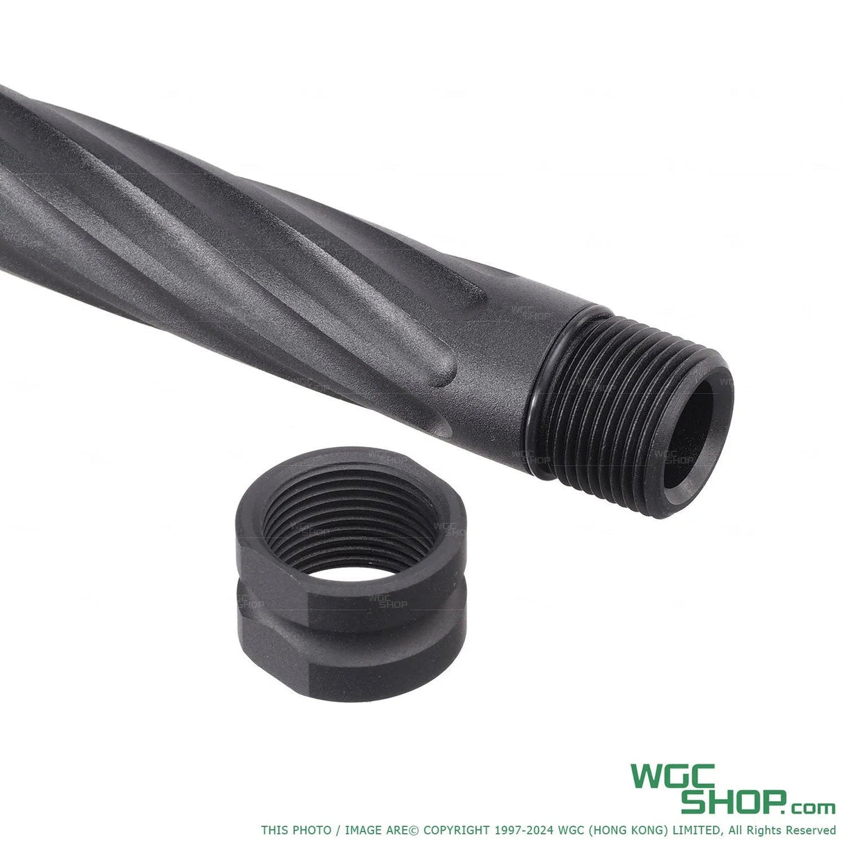 TTI AIRSOFT Fixed Outer Barrel for Marui 17 / 18 G3 Spec & WE G-Series GBB Airsoft - Type A-WGC Shop