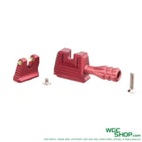Red high sights kit for Marui Glock & TP22 GBB airsoft