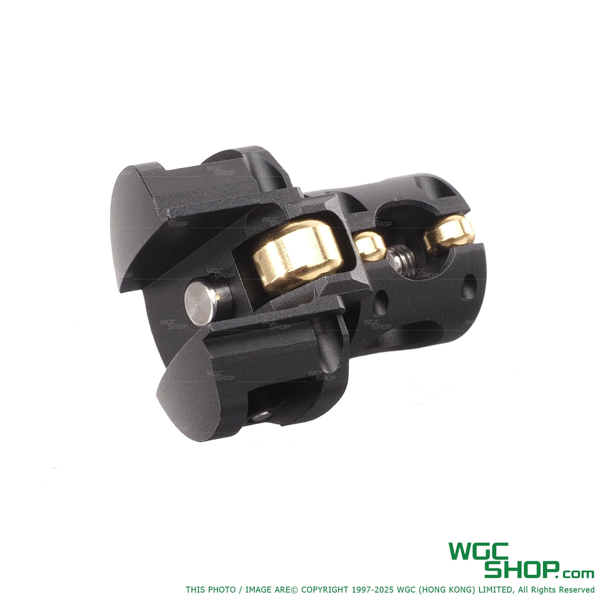 Bottom view of black TTI hot wheels SSP5 airsoft blowback housing