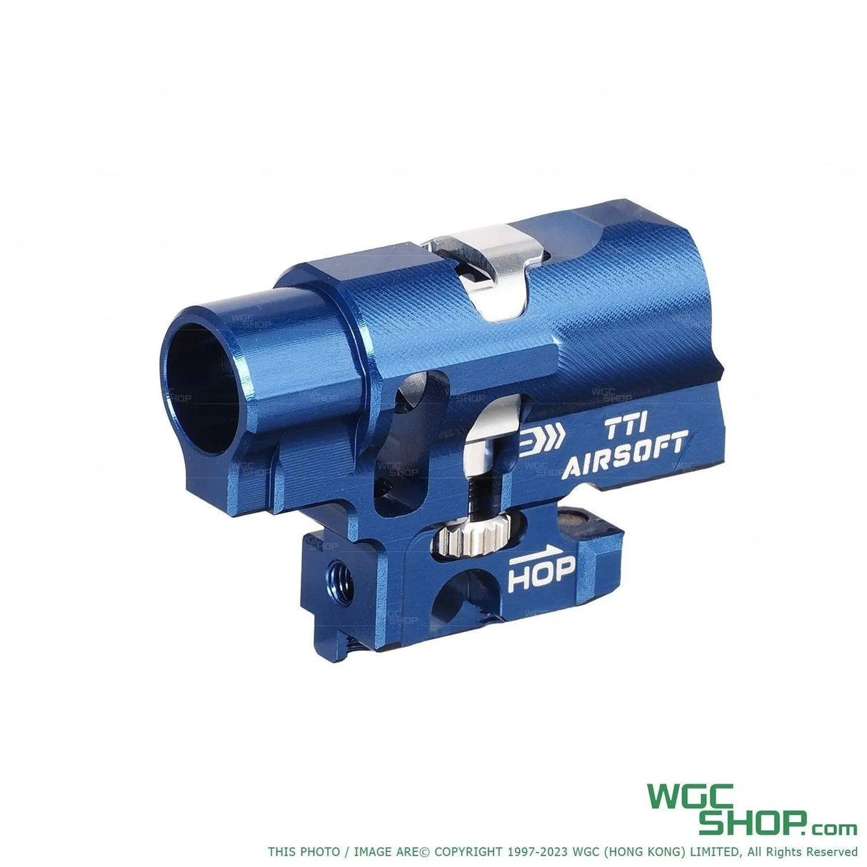 TTI AIRSOFT Infinity Marui Spec Hi-Capa One Piece Full CNC TDC Hop-Up Chamber-TTI-P0031-BLUE-WGC Shop