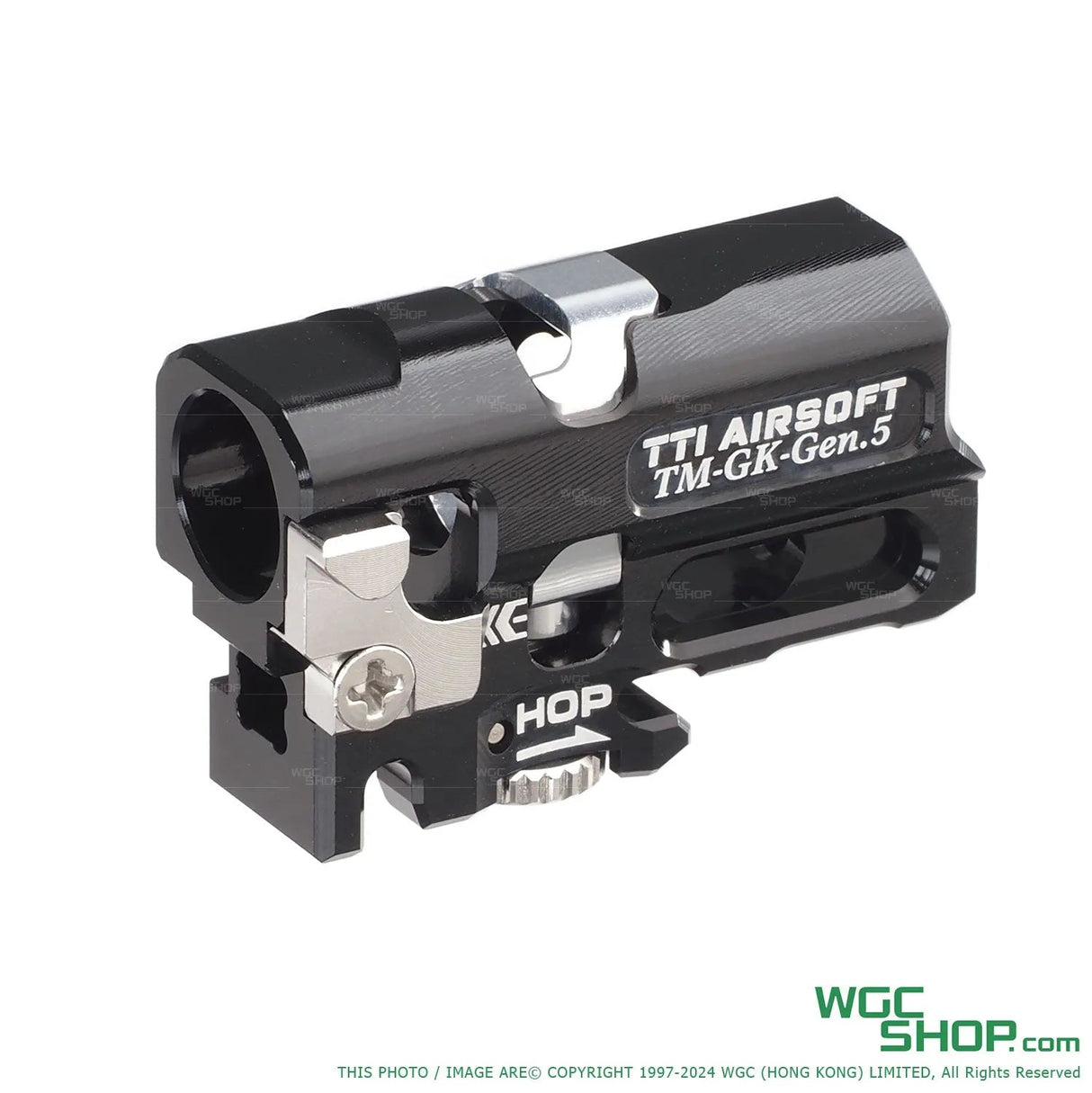 TTI AIRSOFT Infinity One Piece Full CNC TDC Hop-Up Chamber for Marui G17 Gen5 MOS & G19 GBB Series-TTI-P0045-BK-WGC Shop
