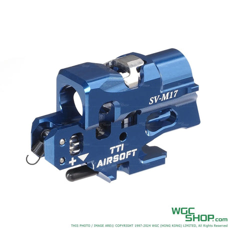 TTI AIRSOFT Infinity One Piece Full CNC TDC Hop-Up Chamber for SIG AIR / VFC M17 & M18 GBB Series-TTI-P0046-BLUE-WGC Shop