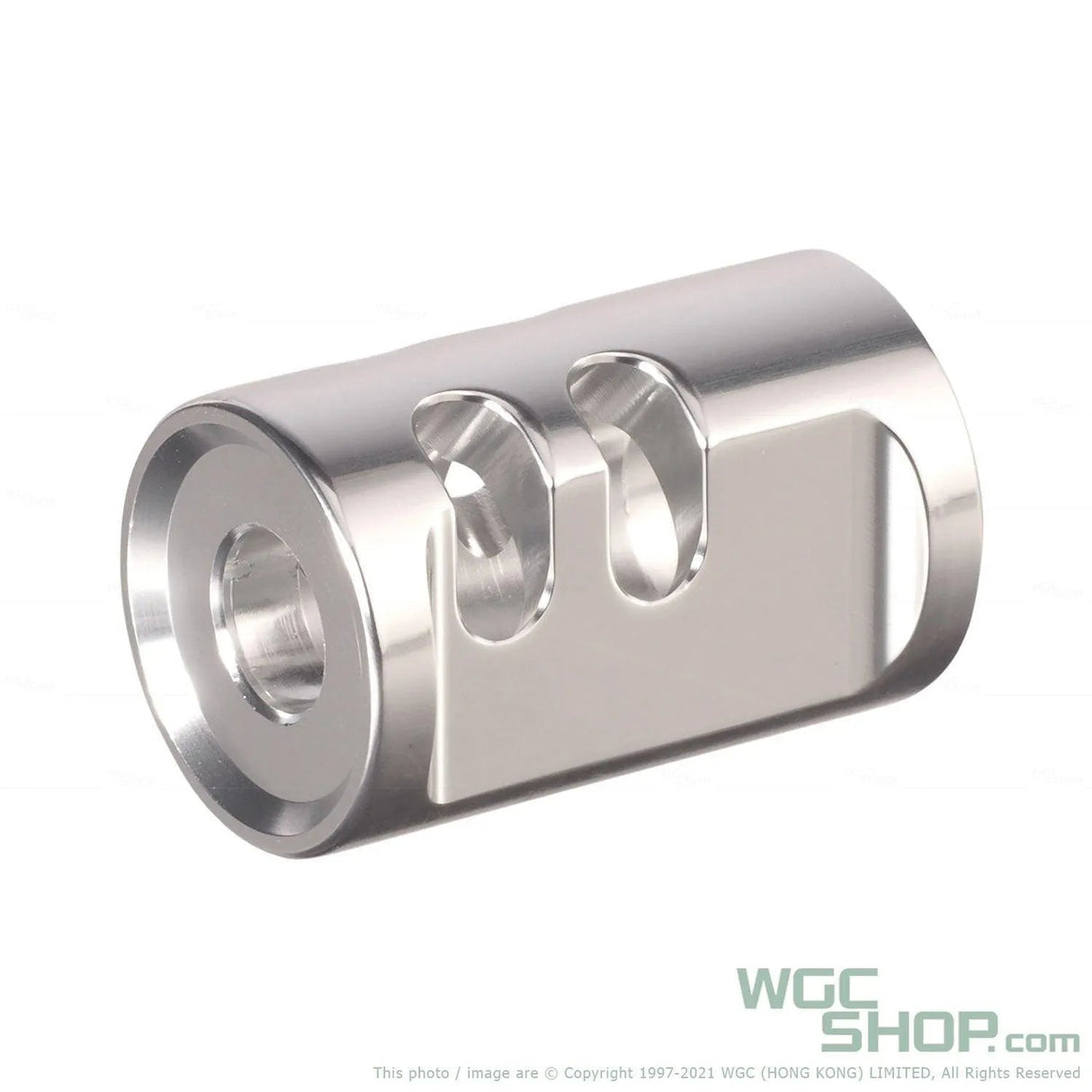 TTI AIRSOFT Type - A Compensator 14mm CCW Silver TTI-P0020-SV - WGC Shop