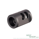 TTI AIRSOFT Type - A Compensator 14mm CCW Silver TTI-P0020-SV - WGC Shop