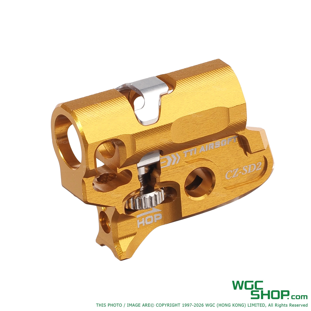 TTI AIRSOFT Infinity TDC Hop-Up Chamber for KJW Shadow2 CZ-75 GBB Airsoft Gold TTI-P0041-GD - WGC Shop