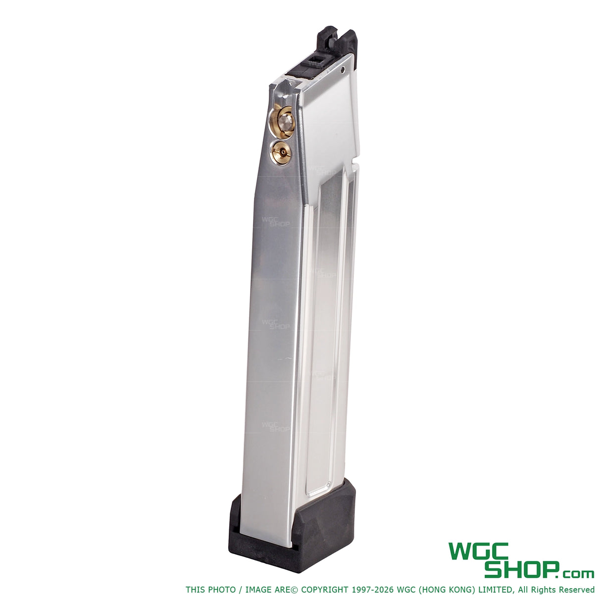TTI AIRSOFT 40Rds CNC Aluminum Lightweight Hi - Capa Gas Airsoft Magazine - SILVER TTI-M0006-SV - WGC Shop