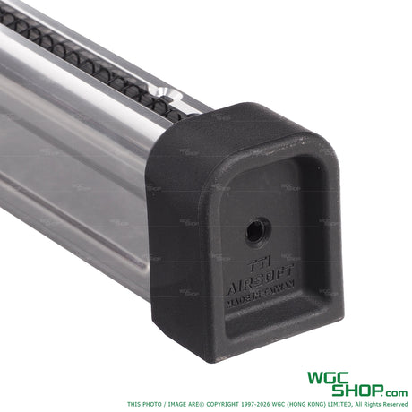 TTI AIRSOFT 50Rds CNC Aluminum Lightweight Hi - Capa Gas Airsoft Magazine Silver TTI-M0007-SV - WGC Shop