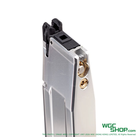 TTI AIRSOFT 50Rds CNC Aluminum Lightweight Hi - Capa Gas Airsoft Magazine Silver TTI-M0007-SV - WGC Shop