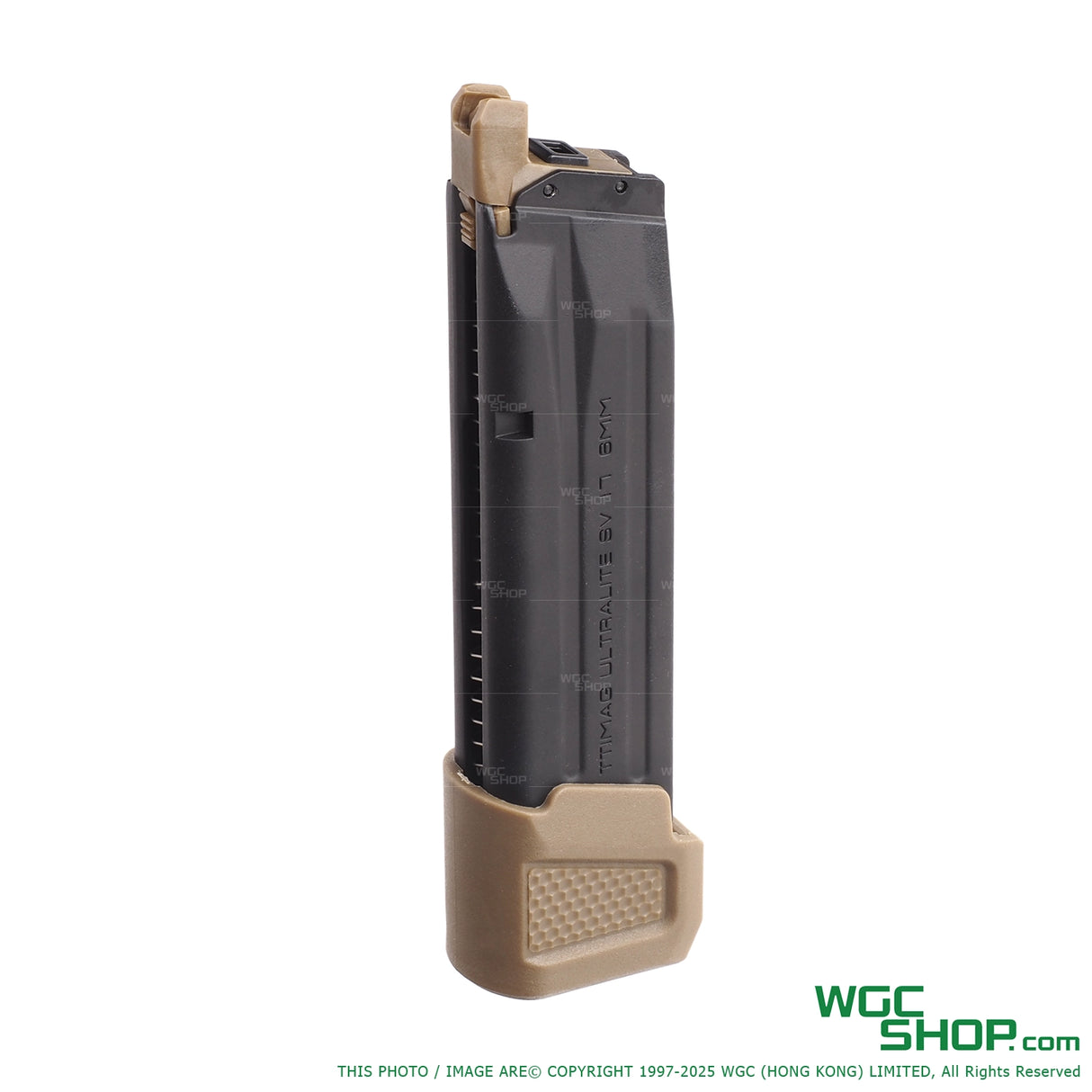 TTI AIRSOFT 28Rds Lightweight Gas Airsoft Magazine for VFC M17 P320 GBB Series Dark Earth TTI-M0008-FDE - WGC Shop
