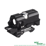 Left view of TTI AIRSOFT Infinity One Piece Full CNC TDC Hop-Up Chamber for Marui P320 GBB Airsoft - Black