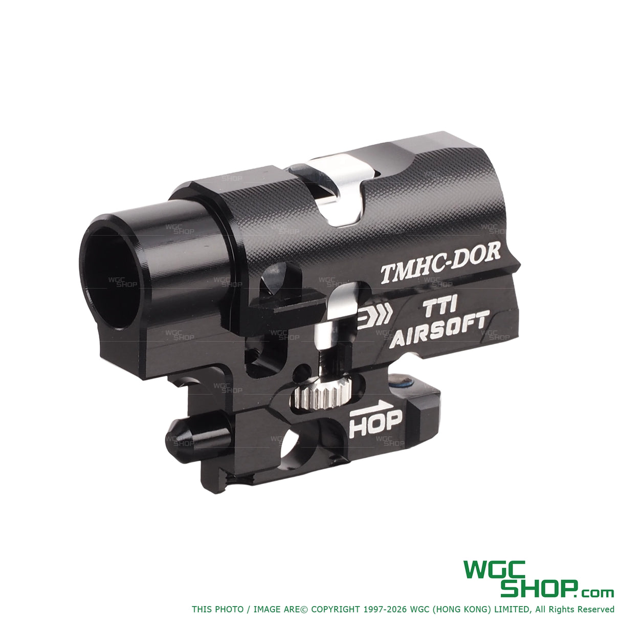 TTI AIRSOFT Infinity One Piece Full CNC TDC Hop - Up Chamber for MARUI D.O.R / M45A1 GBB Black TTI-P0062-BK - WGC Shop