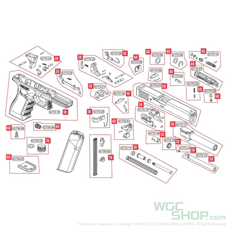 Umarex / GHK Glock G17 Gen3 GBB Airsoft - WGC Shop