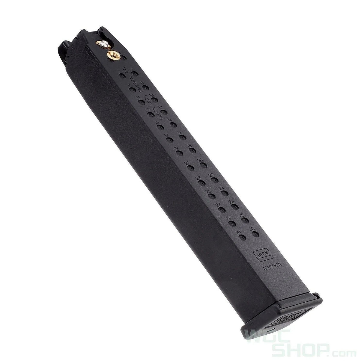 UMAREX / VFC 50Rds G18C Long Type Gas Airsoft Magazine UMA-MAG-G18-BK01 - WGC Shop