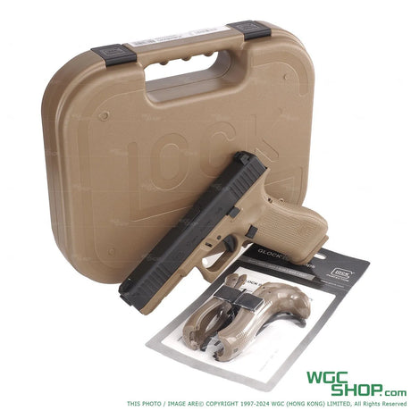 UMAREX / VFC G17 Gen5 French Army GBB Airsoft ( w/Glock Case + Backstraps )-WGC Shop
