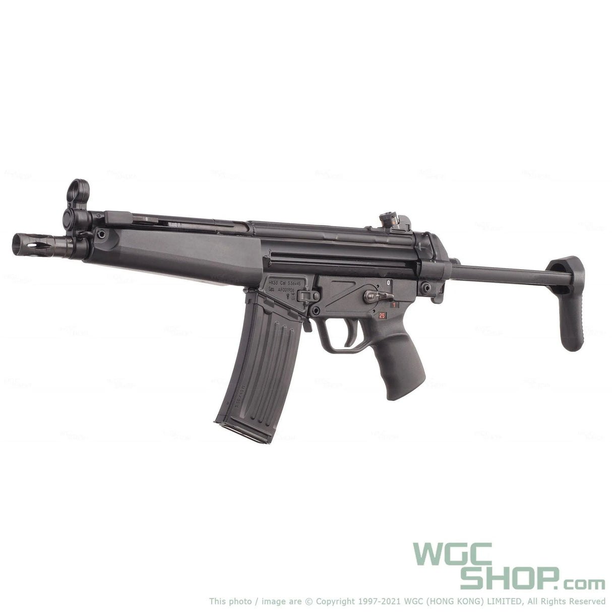 UMAREX / VFC HK53 GBB Airsoft - Left Side View