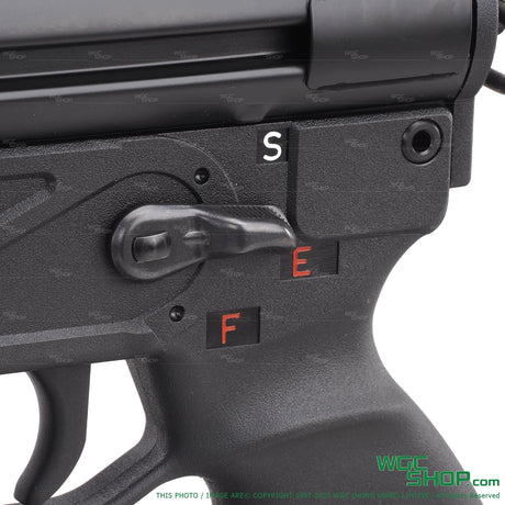 UMAREX / VFC MP5K Early Type Gen.2 GBB Airsoft - selector close-up view