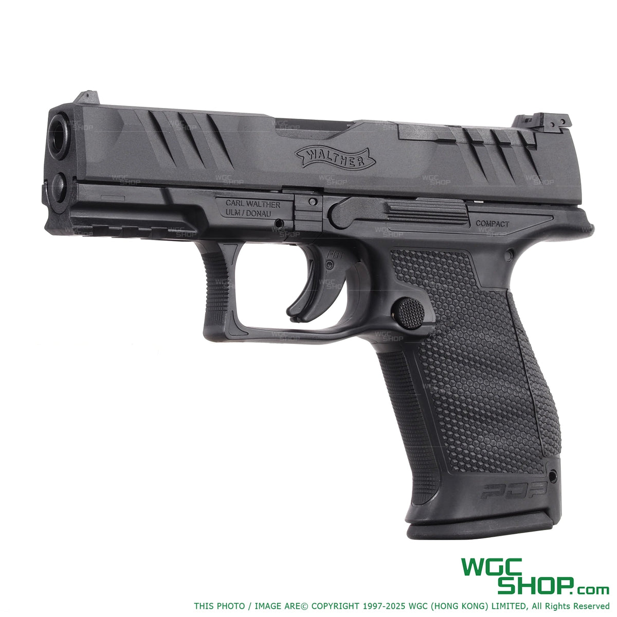 VFC Walther PDP Compact 4 Inch GBB Airsoft - BLACK / UMAREX Licensed ...
