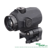 Vector Optics Maverick IV 3x22 magnifier with black rubber armored body and quick detach mount