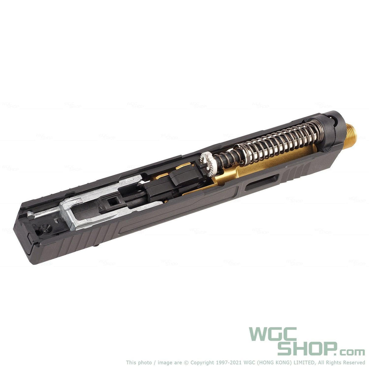 VFC Fowler Industries MKII Glock 17 Gen5 GBB Airsoft Complete Upper Slide Set - Aluminum - WGC Shop
