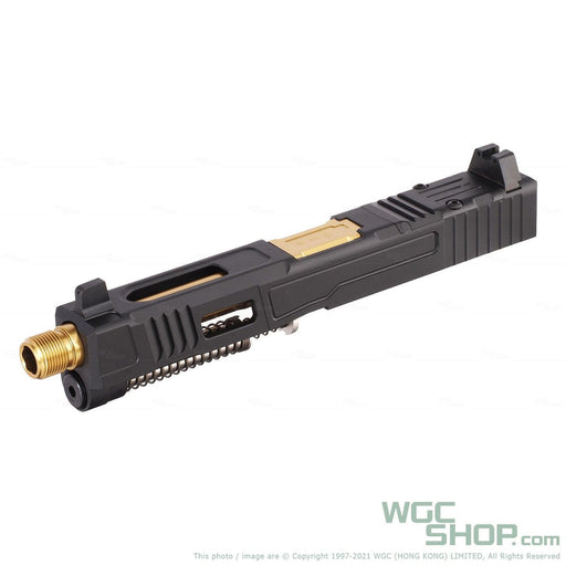 VFC Fowler Industries MKII Glock 17 Gen5 GBB Airsoft Complete Upper Slide Set - Aluminum - WGC Shop