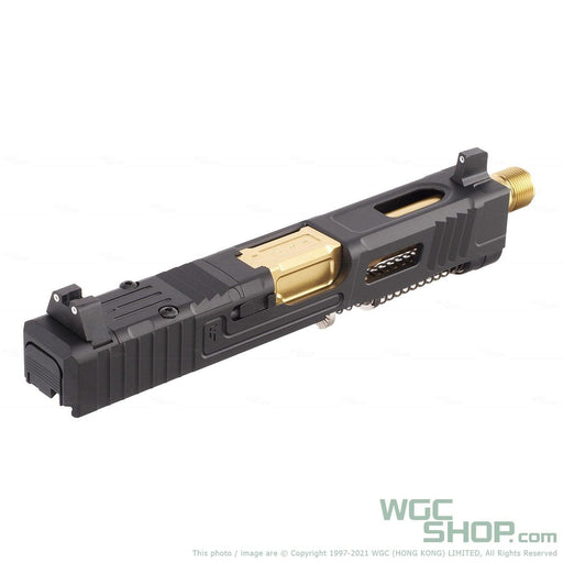 VFC Fowler Industries MKII Glock 19 Gen4 GBB Airsoft Complete Upper Slide Set - Aluminum - WGC Shop