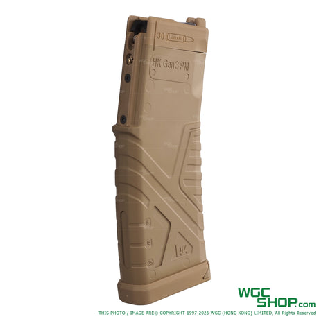 VFC H&K Gen3 30Rds Gas Airsoft Magazine - RAL8000 VFC-VF9-MAG-HKG30-TN01 - WGC Shop