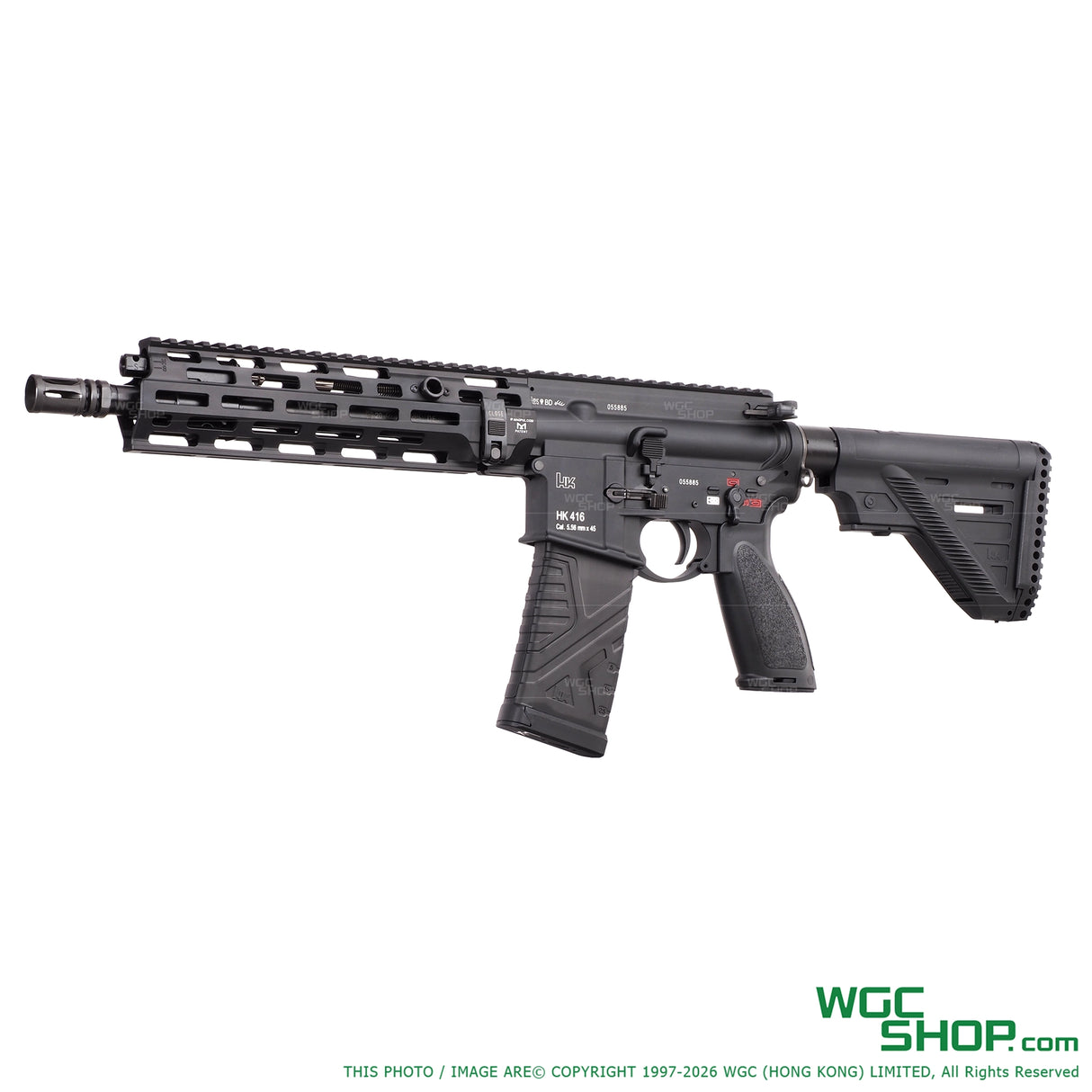 VFC HK416A5 M-LOK EVO GBB Airsoft - Black / UMAREX Licensed VFC-VF2-LHK416A5-BK04 - WGC Shop