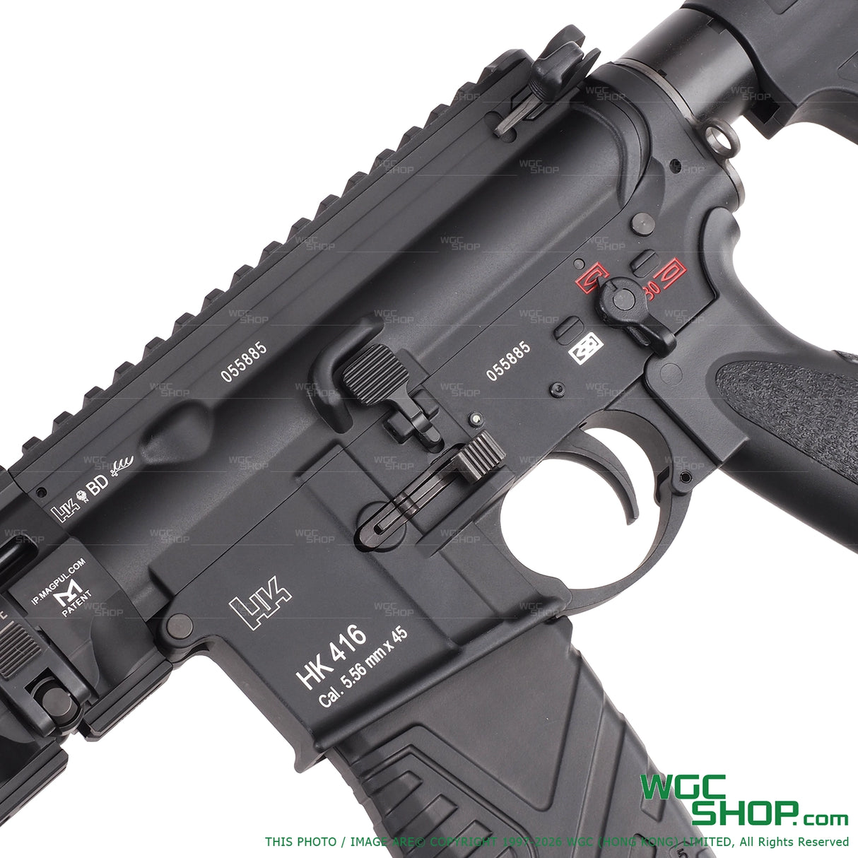 VFC HK416A5 M-LOK EVO GBB Airsoft - Black / UMAREX Licensed VFC-VF2-LHK416A5-BK04 - WGC Shop