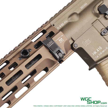 VFC HK416A5 M-LOK EVO GBB Airsoft - RAL8000 / UMAREX Licensed VFC-VF2-LHK416A5-TN04 - WGC Shop