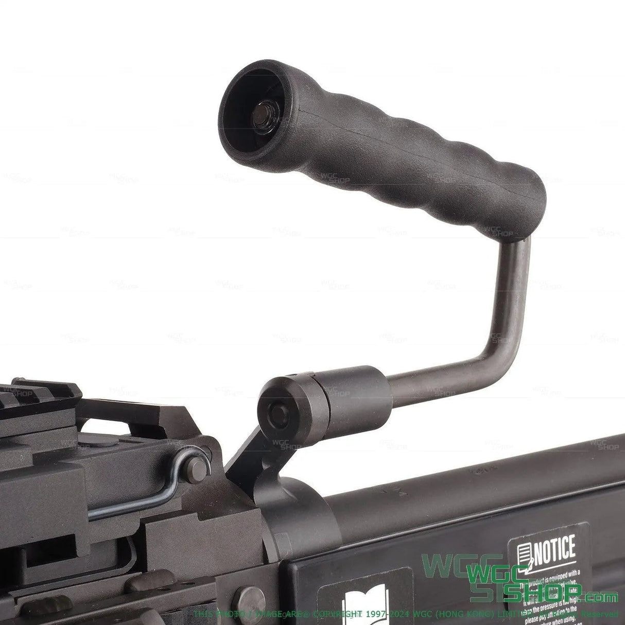 VFC M249 GBB Airsoft - Handle Close-Up View