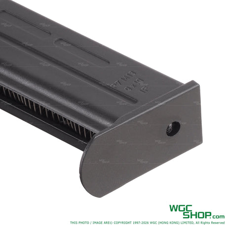 Close-up view of VFC P7M13 16Rds Gas Airsoft Magazine - WGC Shop