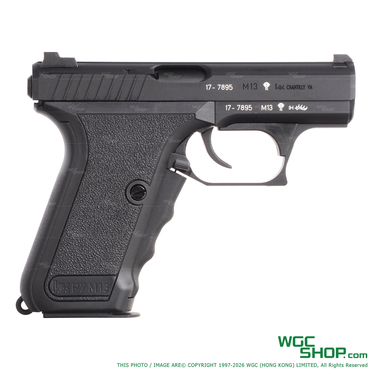 Right side view of VFC P7M13 GBB Airsoft - WGC Shop