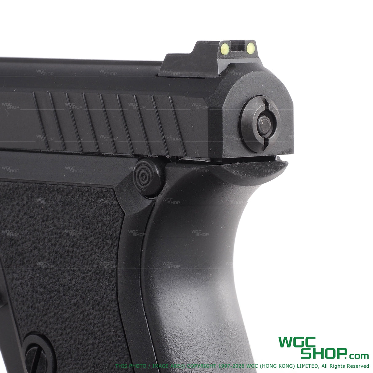 End view of VFC P7M13 GBB Airsoft - WGC Shop