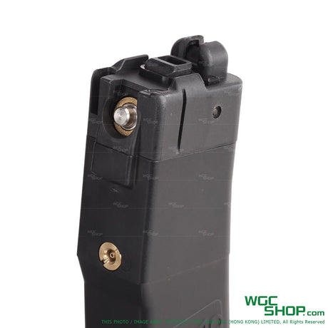 Back close-up view of VFC PP-19-01 35Rds Gas Airsoft Magazine