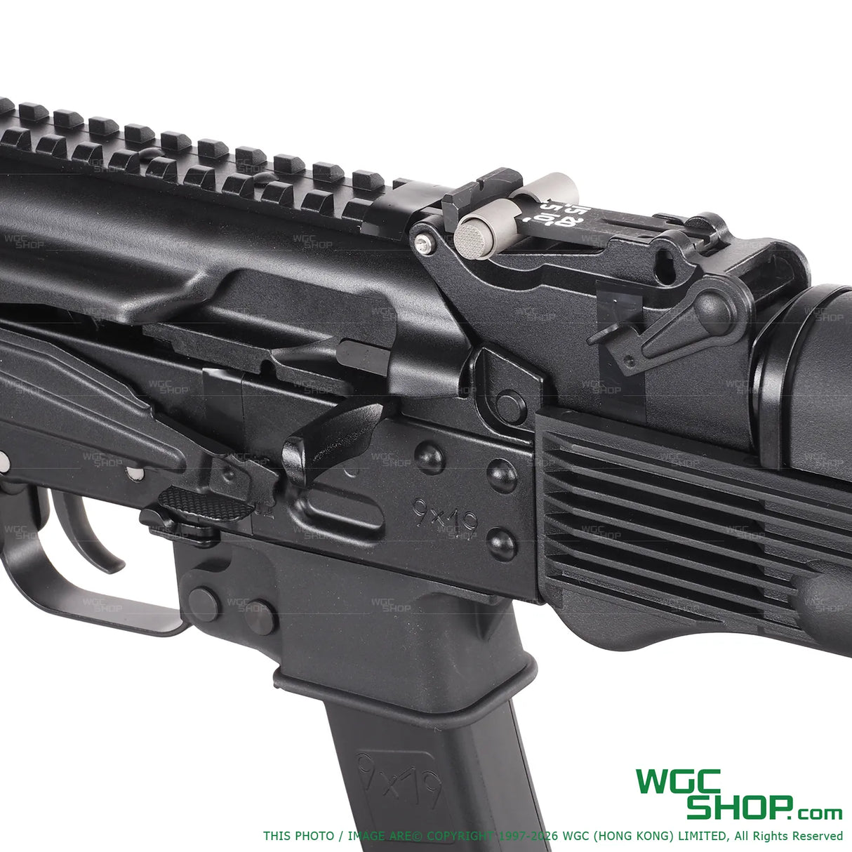 Right close-up view of VFC PP-19-01 Vityaz GBB Airsot