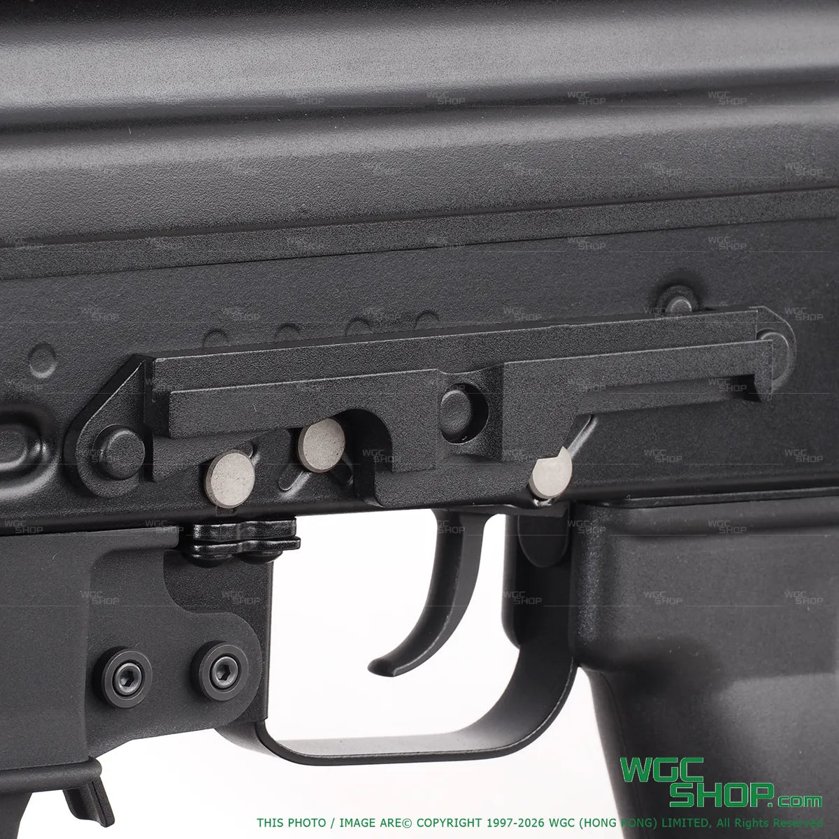 Scope mount close-up view of VFC PP-19-01 Vityaz GBB Airsot