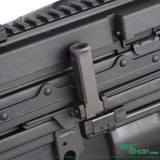 Close-up cooking handle of VFC MG4 AEG airsoft