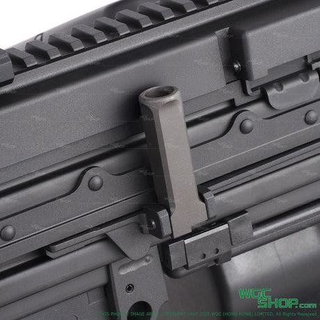 Close-up cooking handle of VFC MG4 AEG airsoft